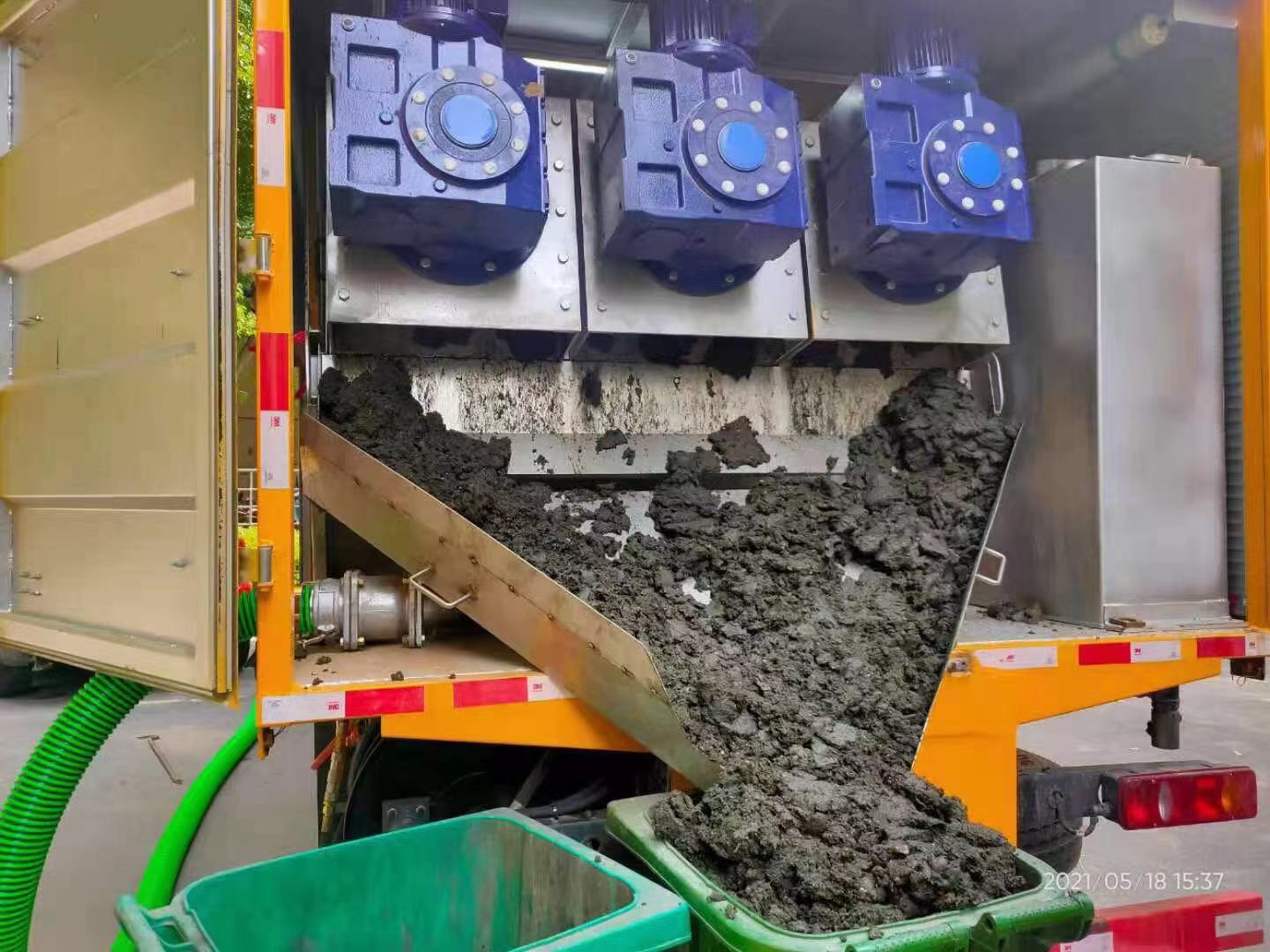 新邱化粪池清掏城市维护站-泥浆净化干湿分离处理